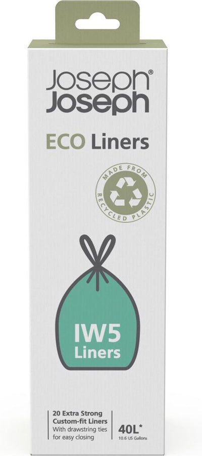Joseph Joseph Eco Liners Abfallbeutel grau – iw5 – 40 l – 20 Stück