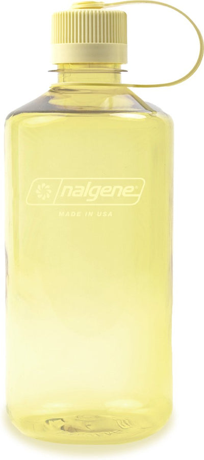 Nalgene – Enghalsflasche – Trinkflasche – Wasserflasche – auslaufsicher – 1000 ml – BPA-frei – Sustain – Butter