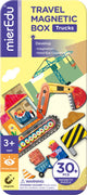 Mieredu magnetische Puzzle-Box – Lastwagen – enthält 2 Szenen – mehr als 30 Magnete – 3 Jahre