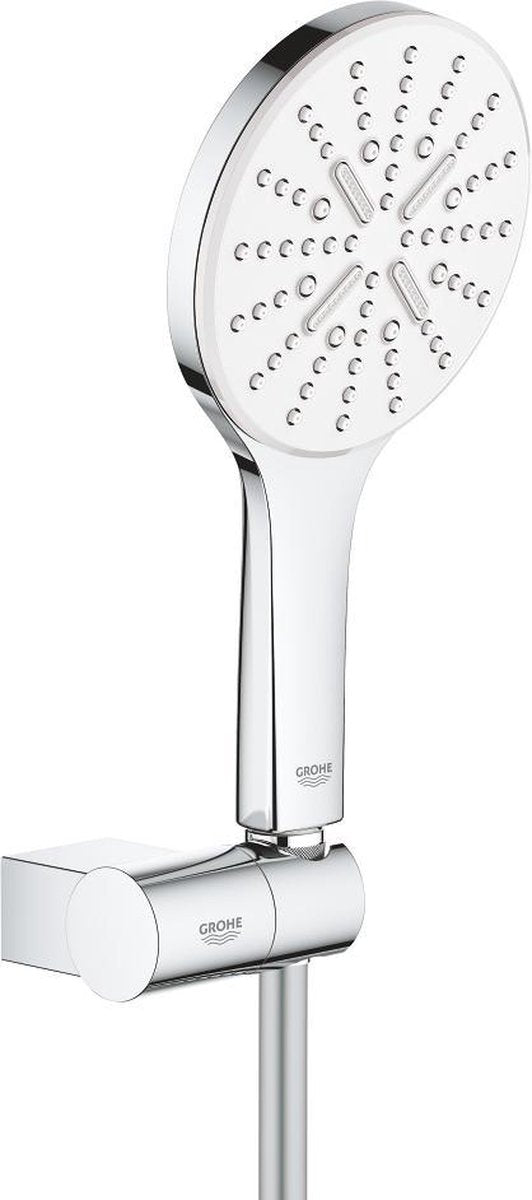Grohe Rainshower Smartactive130 Brauseset – verstellbar – Chrom Mondweiß – 26580ls0