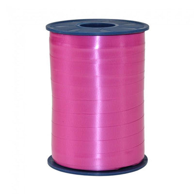 Globos Kräuselband 250mx10mm leuchtend rosa