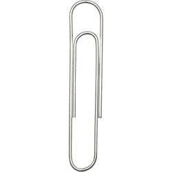 Büroklammern Bürodepot 50mm Silber