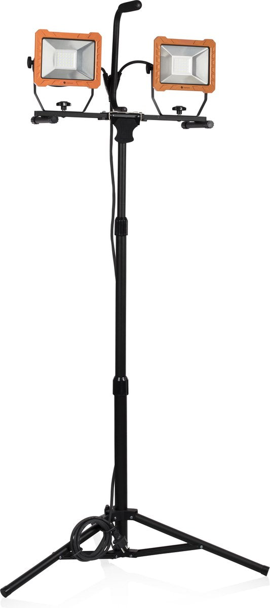 SmartWares Work-Lampe bei Tripod LED 78x22x100-170 cm
