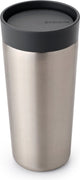 Brabantia Make Take Thermosbecher – Kaffeebecher zum Mitnehmen – 360 ml – Dunkelgrau
