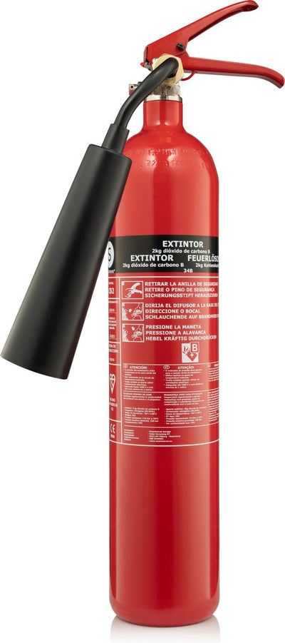 SmartWares Fire Lockinguisher FEX-15621 CO2 2 kg