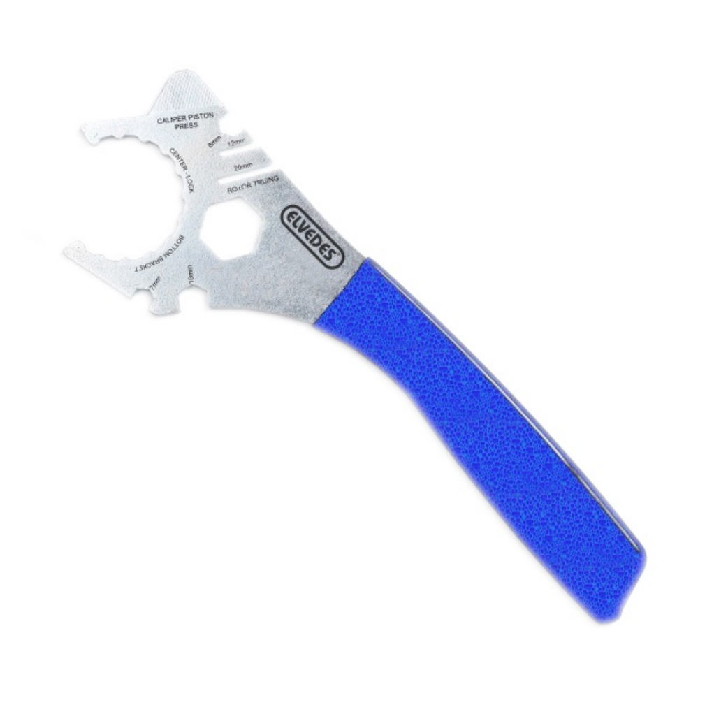Multitool-Adapter für Scheibenbremse und Zentralverschluss schwarz