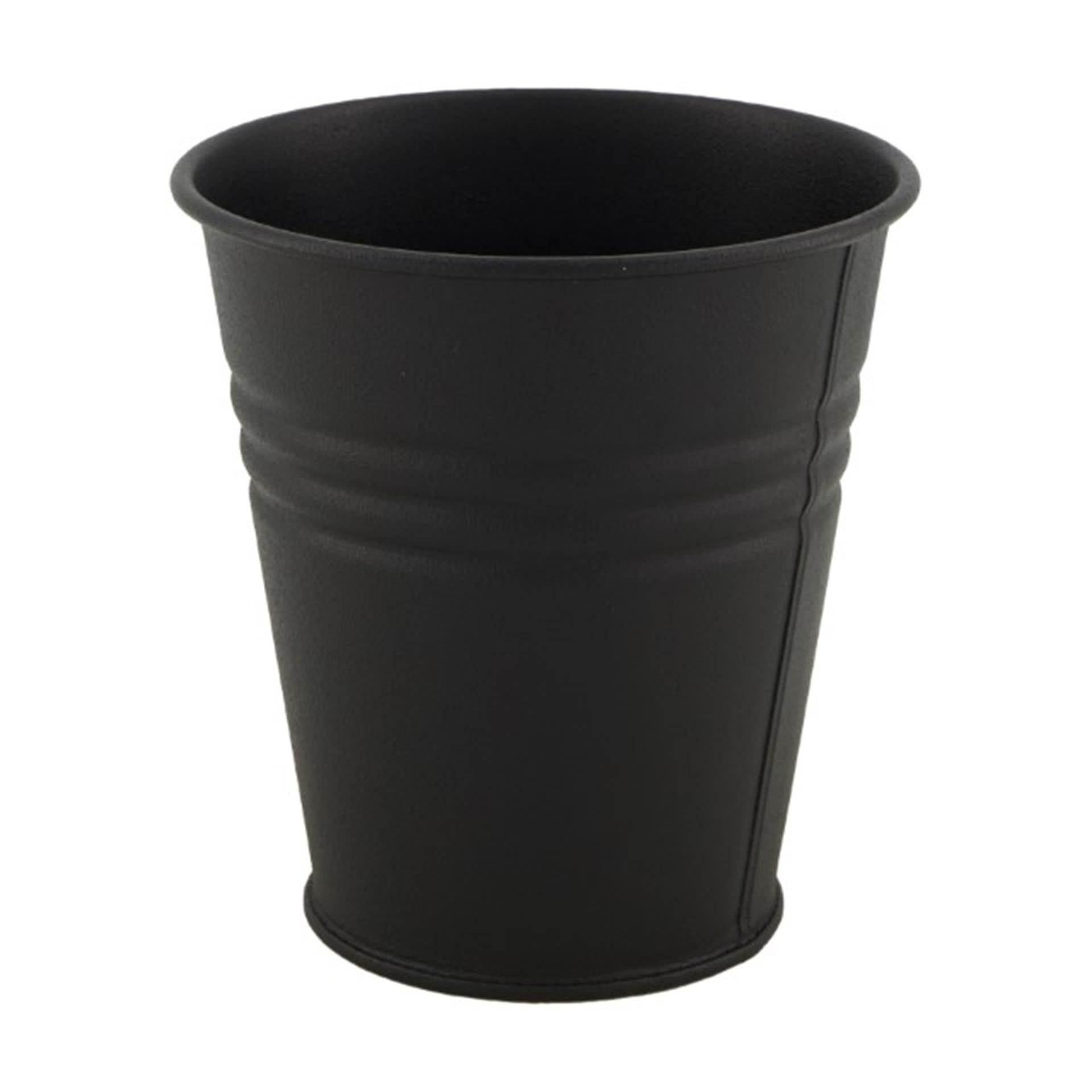 Naturel Collections Blumentopf Metall ø12x12cm mattschwarz