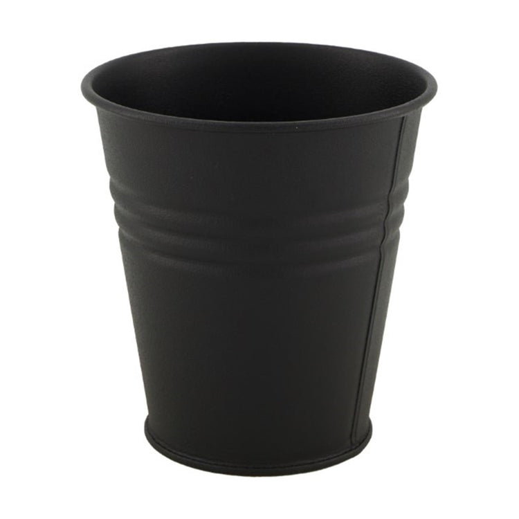 Naturel Collections Blumentopf Metall ø12x12cm mattschwarz