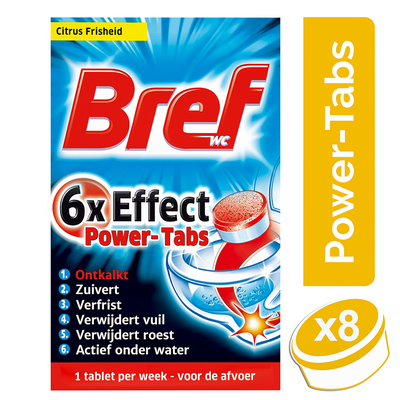Bref 1002900 - Toilettentabs 8 Stk. | 8 Stück
