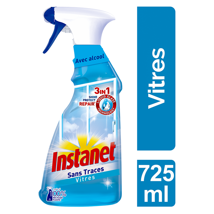 Instanet 1062363 – Fenster-Alkoholspray 725 ml | 4 Stück