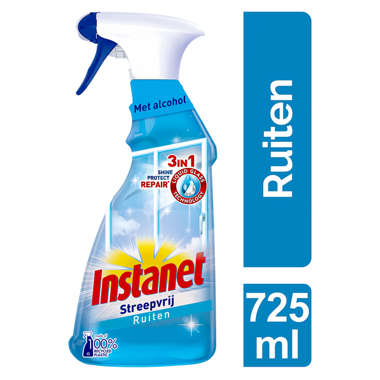 Instanet 1062363 – Fenster-Alkoholspray 725 ml | 4 Stück