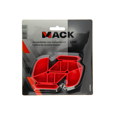 Mack 1064043 - Klemmblock für Maurerschnur 1 Satz | 5 Stück