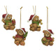 Decoris Weihnachtsanhänger Bär Polyresin 6x4,7x4,4cm