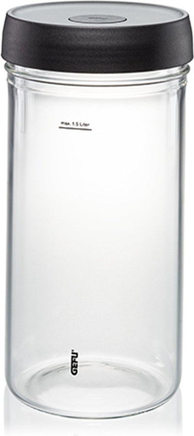 Gefu Nativo Gärglas – 1 Liter – Gärtopf mit Ventildeckel