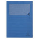 L-Cover 50102e 31x22cm dunkelblau Fenster beschreibbar