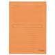 L-Cover 50104e Papier 31x22cm orange Fenster beschreibbar