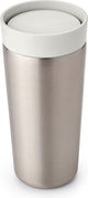 Brabantia Make Take Thermosbecher – Kaffeebecher zum Mitnehmen – 360 ml – Hellgrau