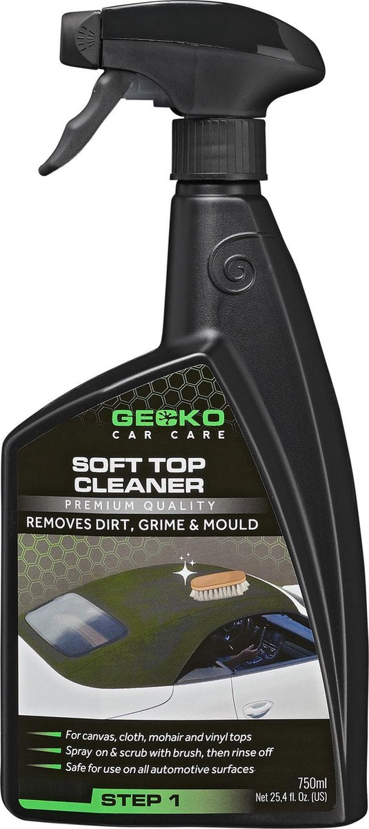 Gecko Autopflege Gecko Cabrio Reiniger (Schritt 1) 750 ml