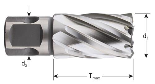 Rotec Kernbohrer HSS-XE Silver-Line 40,0 mm SL30