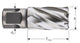 Rotec Kernbohrer HSS-XE Silver-Line 18,0 mm SL30