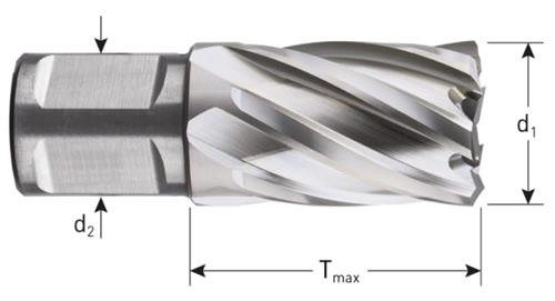 Rotec Kernbohrer HSS Silver-Line 65,0 mm SL30 Weldon