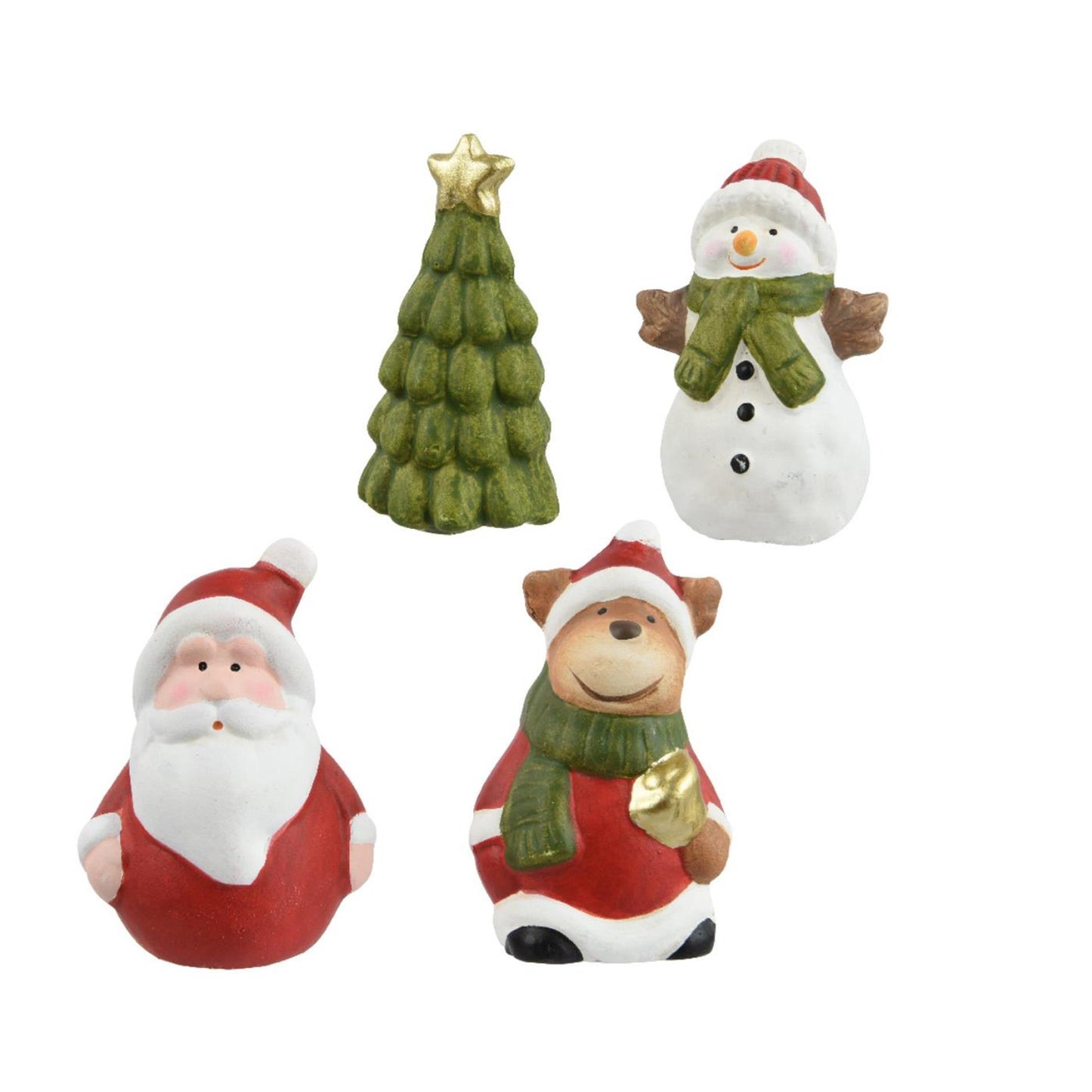 Decoris Weihnachtsfigur im Beutel 4x3,2x6,5cm