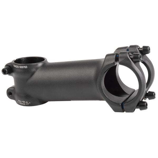 M-Wellen-Stiel 28,6 100 31,8 mm schwarz
