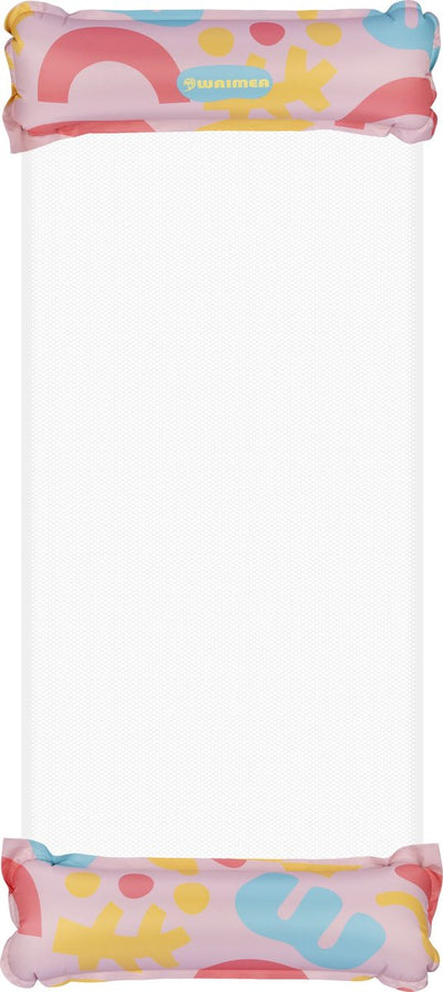Waimea aufblasbare Wasserhängematte – Pink – PVC – ca. 137 x 70 cm