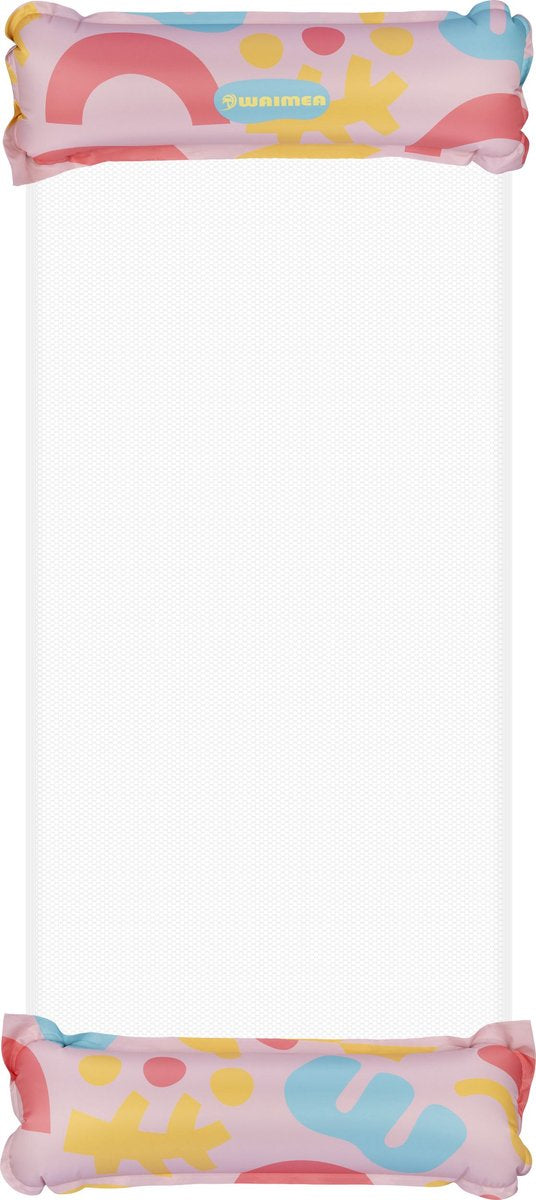 Waimea aufblasbare Wasserhängematte – Pink – PVC – ca. 137 x 70 cm