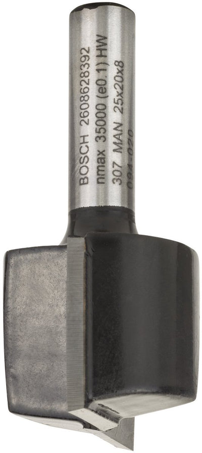 Bosch - Schaftfräser 8 mm, D1 25 mm, L 20 mm, G 51 mm