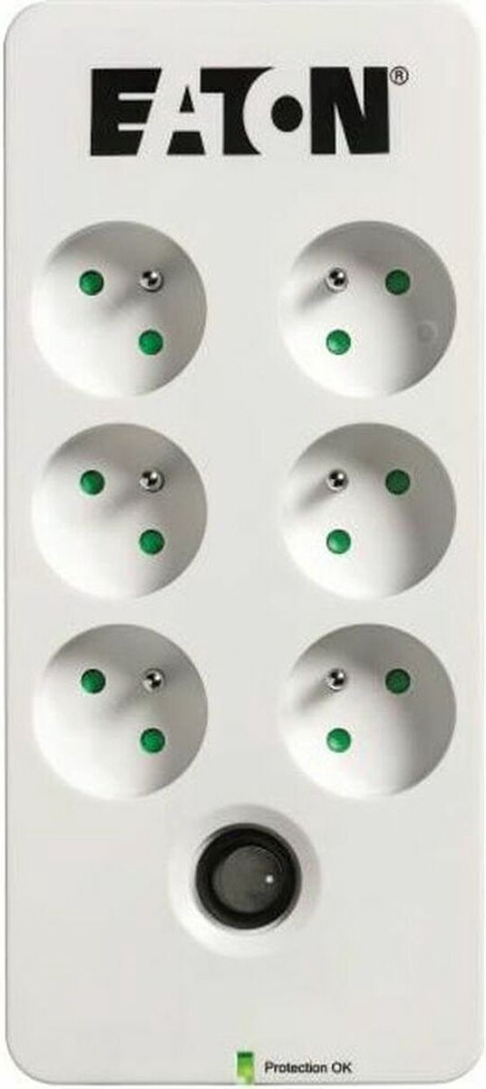Eaton Schuko 6-Wege-Mehrfachsteckdosenadapter PB6F (1,5 m)