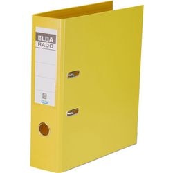 Ordner elba rado plast gelb a4 500 vel karton polypropylen