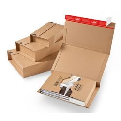 Versandverpackung universal A5+ 165x249x60mm 98gr braun