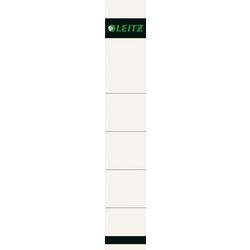 Einlegeetiketten Leitz 1608 Karton 160g m2 32 x 191cm weiß grau doppelt bedruckt