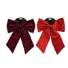 Decoris Schleife rot burgunderrot 30x35cm