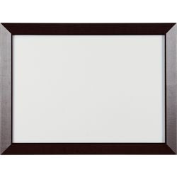 Whiteboard Bi-Office Kamashi 60x45cm brauner Rahmen