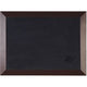 Pinnwand Bi-Office Kamashi 60x45cm brauner Rahmen