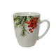 Decoris Weihnachtsbecher aus Porzellan ø8,7xh10,5cm