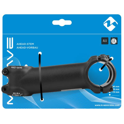 Zoomstamm 28,6 110 31,8 mm schwarz