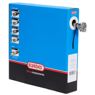 ELVEDES Verschiebung Inneres Kabel 2250 mm 7 x 7 Drahtkabel aus Edelstahl Ø1,1 mm mit N -Nippel Ø4.5 × 4,5 (Schachtel mit 50 Teilen)