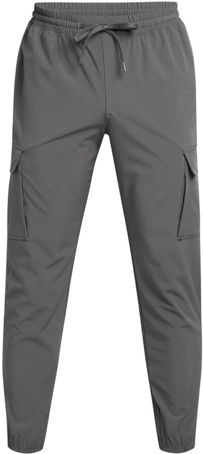 Under Armour UA Vibe Woven Cargo Pants-Grau Herren-Sporthose – Castle Rock – Schwarz