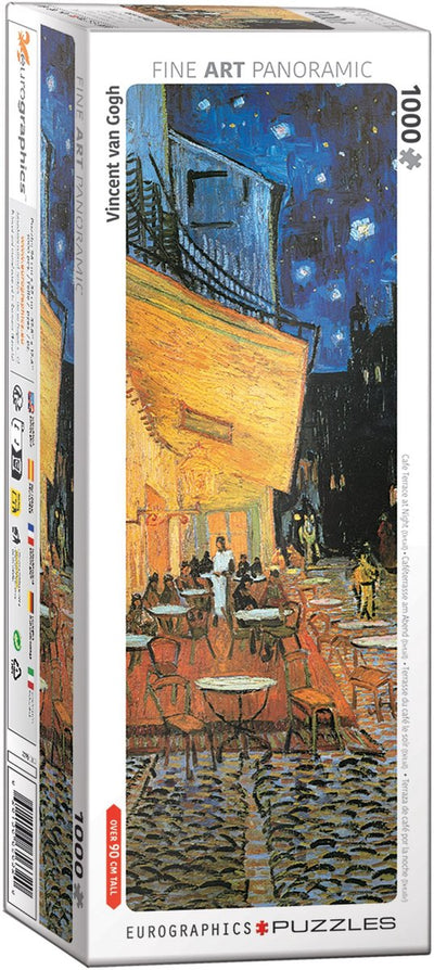 Eurographics Puzzle-Café bei Nacht Vincent van Gogh 1000 Kunstwerke.