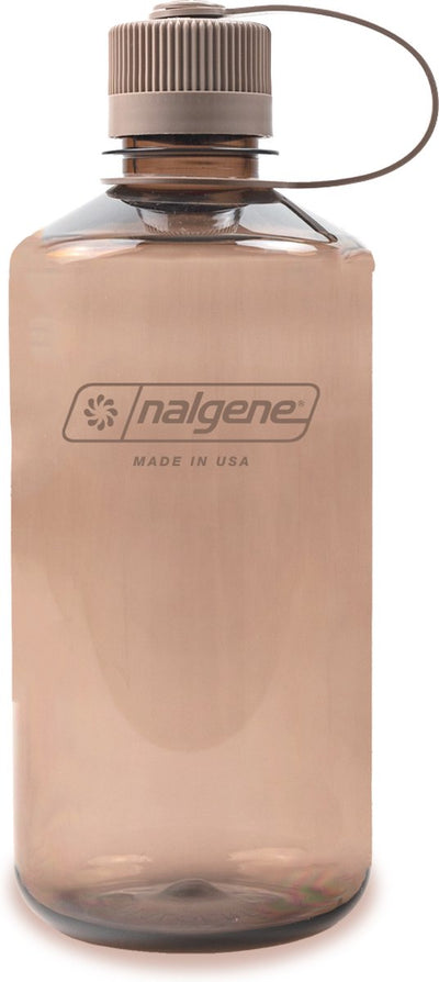 Nalgene – Enghalsflasche – Trinkflasche – Wasserflasche – auslaufsicher – 1000 ml – BPA-frei – Sustain – Mokka