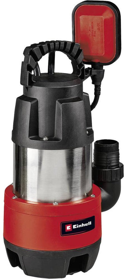 Einhell elektrische Schmutzwasserpumpe GC-DP 9040 n – 900 W – 22.000 l·h – Schmutz bis ø40 mm – stufenlos verstellbarer Schwimmerschalter – inkl. Universeller Schlauchanschluss