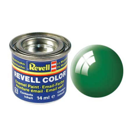 Revell-Emaille-Farbe Nr. 61 – Smaragdgrün, glänzend