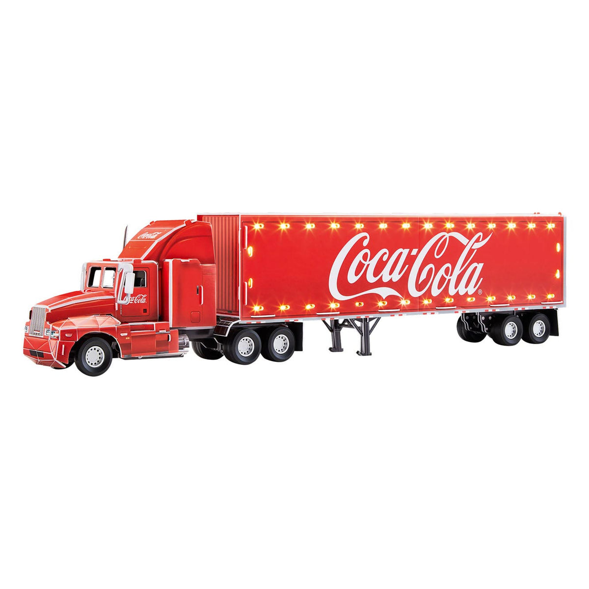 Revell 3D -Puzzle -Kitings -Paket - Coca -Cola Truck LED Edition