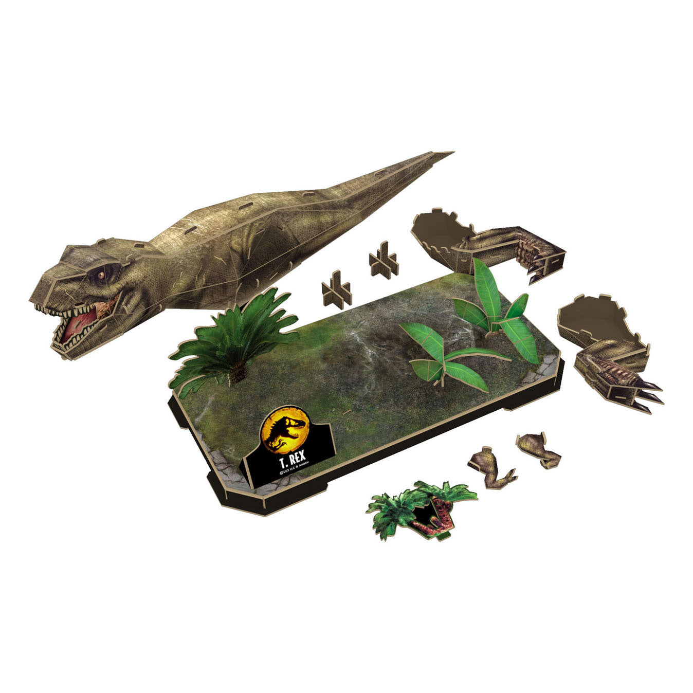 Revell 3D Puzzle Building Kit - Jurassic World Dominion t -Rex