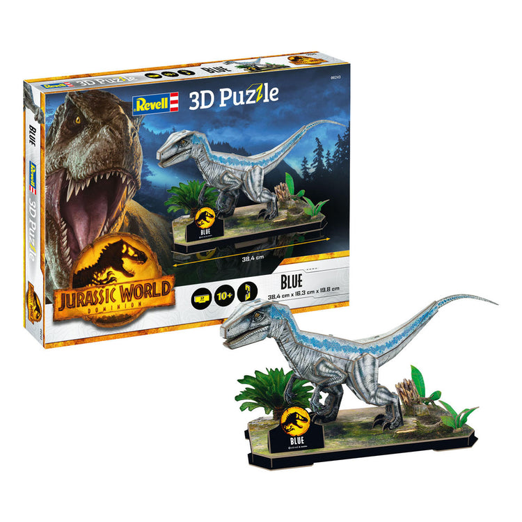 Revell 3D Puzzle Kitings -Paket - Jurassic World Dominion Blau