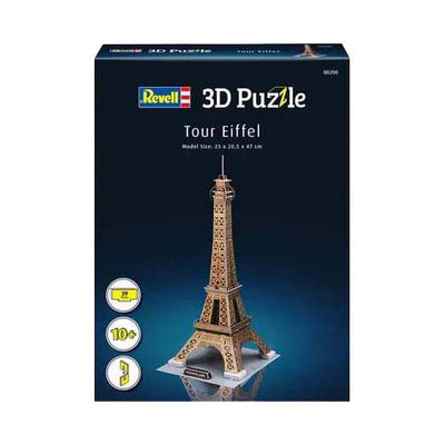Revell 3D-Puzzle-Bausatz Eiffelturm - 39 Teile.