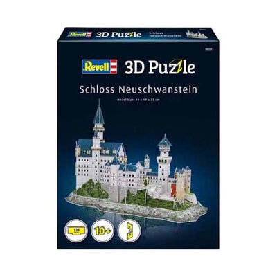 Revell 3D-Puzzle-Bausatz Schloss Neuschwanstein - 121 Teile.